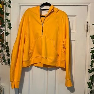 Scuba Oversized Half-Zip Hoodie
